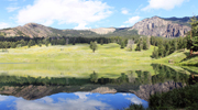 digital photography - Trout Lake, Yellowstone